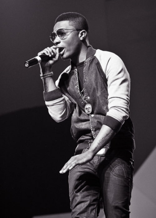 Wizkid performing at the Iyanya vs. Desire album launch concert in 2013