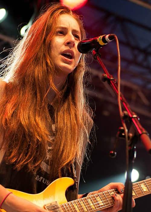 Alana Haim at Way Out West in 2013