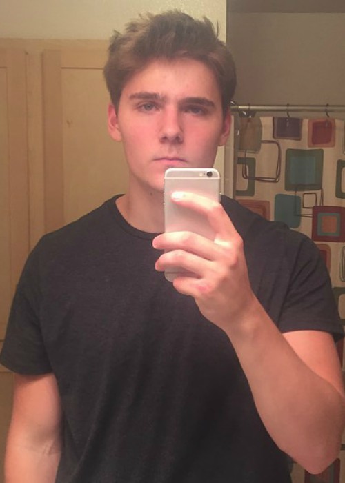 Alex Ernst in a selfie as seen in June 2016