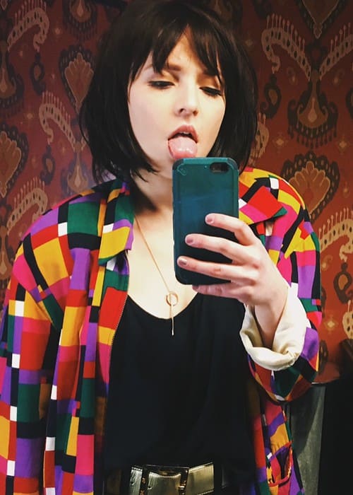 Alexis G. Zall in a selfie as seen in March 2017