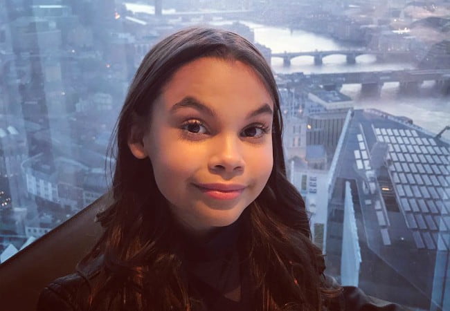 Ariana Greenblatt in an Instagram post as seen in May 2018