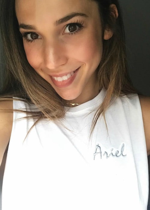 Ariel Kaplan in an Instagram selfie as seen in November 2017