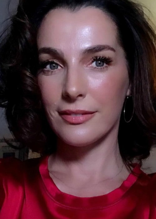 Ayelet Zurer in a selfie in November 2017