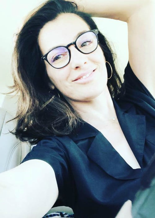 Ayelet Zurer in an Instagram selfie as seen in April 2018