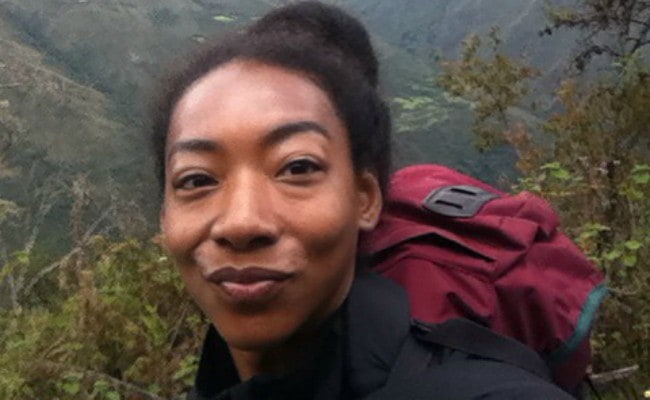 Betty Gabriel in a selfie as seen in December 2015