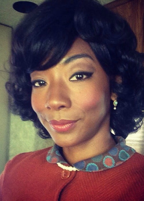 Betty Gabriel in an Instagram selfie as seen in May 2016