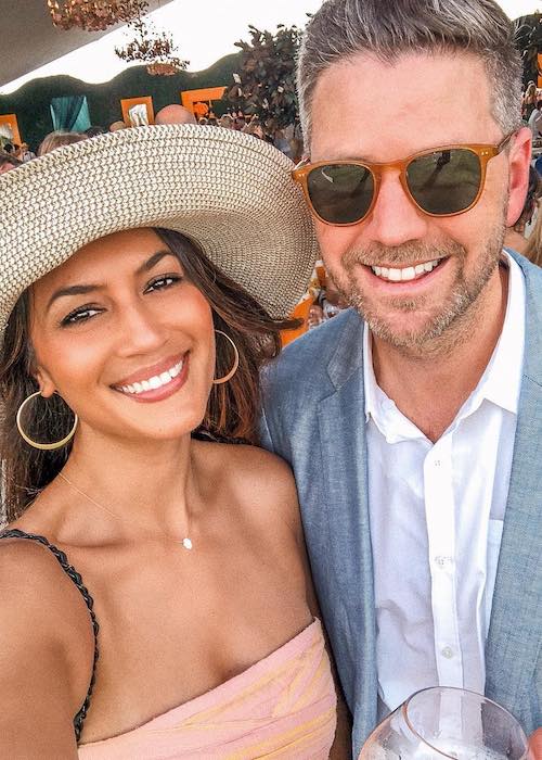 Bianca Cheah with her husband Simon Chalmers in June 2018