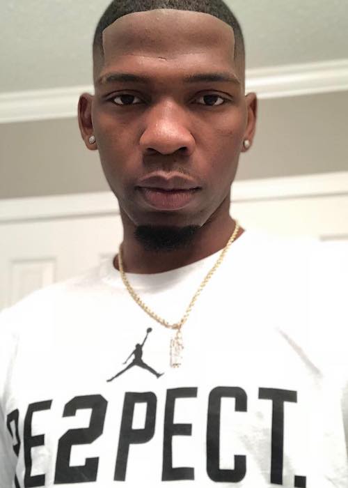 BlocBoy JB in an Instagram selfie in April 2018