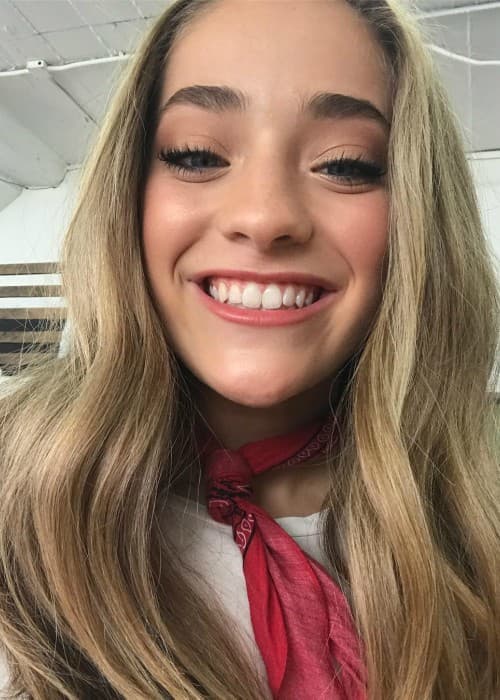 Brynn Cartelli in an Instagram selfie as seen in June 2018