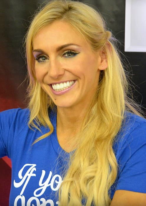 Charlotte Flair at the 2015 WrestleMania Axxess