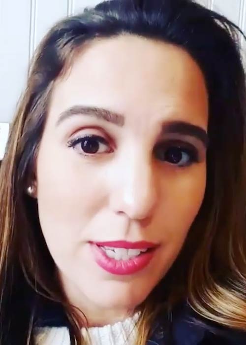 Christy Carlson Romano in a still from the video posted in November 2017