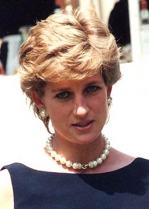 Diana Princess of Wales at The Leonardo Prize ceremony in 1995