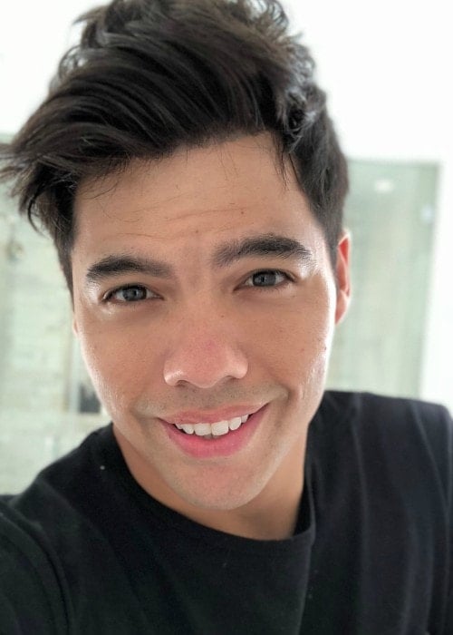 Dominic Sandoval in an Instagram selfie as seen in June 2018