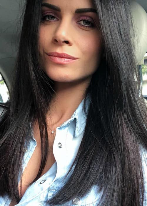 Eleonora Cortini in an Instagram selfie as seen in May 2018