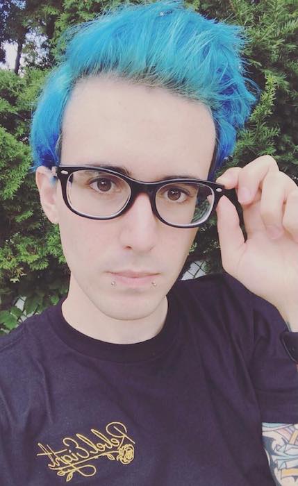 Frank Gioia wearing glasses in an Instagram selfie in September 2017