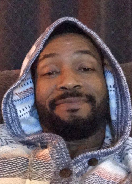 Isaiah Mustafa in a November 2017 Instagram selfie