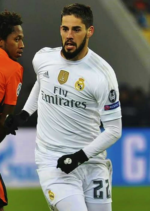 Isco during a football match in November 2015