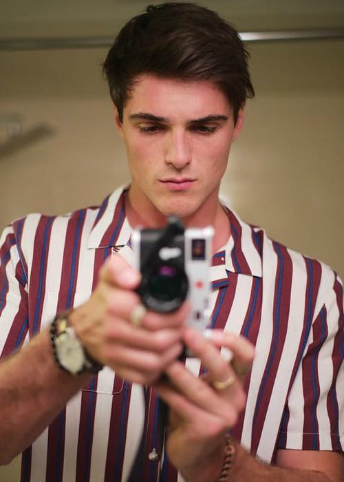 Jacob Elordi promoting Leica Camera in an Instagram post in May 2018