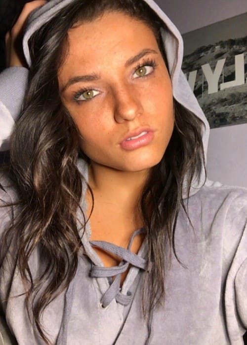 Jade Chynoweth in a selfie in January 2018