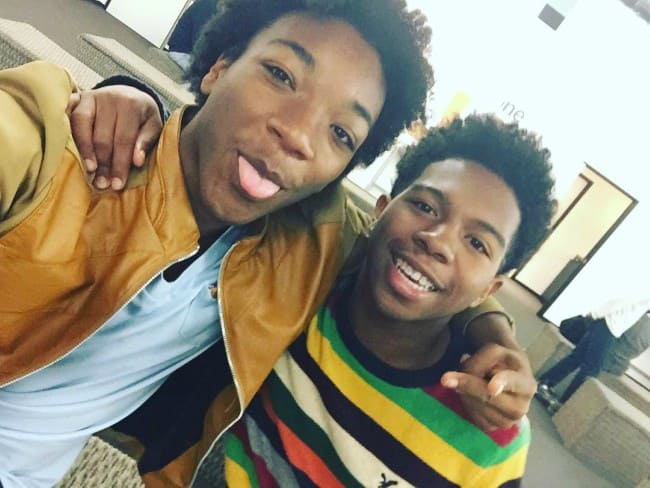Jaheem Toombs (Left) and Deshae Frost as seen in January 2018