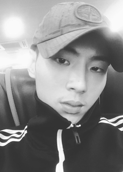 Ji Soo in a selfie as seen in September 2017