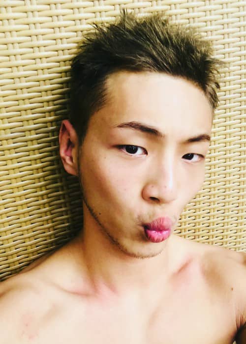 Ji Soo in a selfie in February 2018