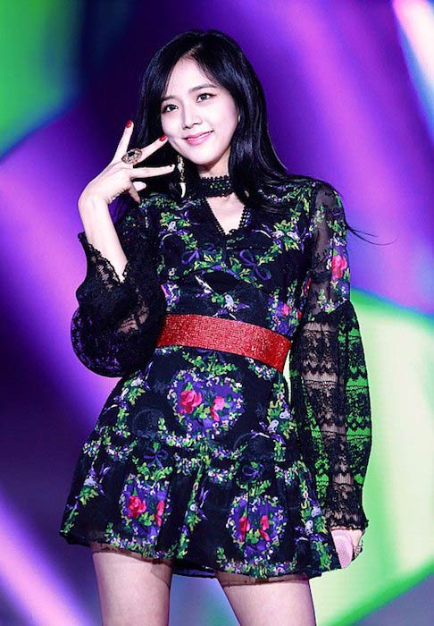 Jisoo at Korea Music Festival in October 2017