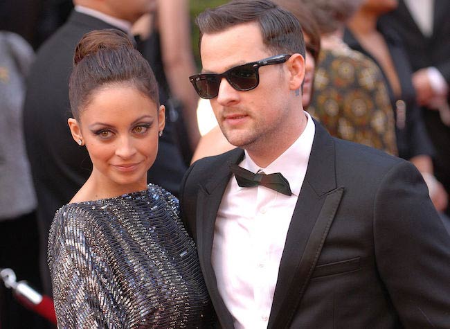 Joel Madden and Nicole Richie at the 82nd Academy Awards in 2010