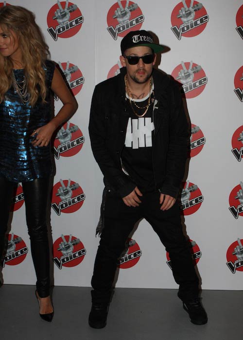 Joel Madden at The Voice Media Conference Sydney in 2012