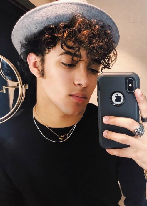 Joel Pimentel in an Instagram selfie as seen in April 2018