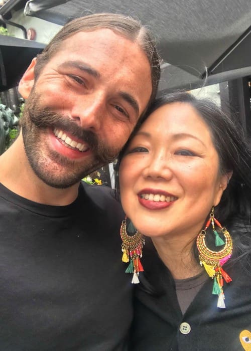 Jonathan Van Ness and Margaret Cho as seen in May 2018