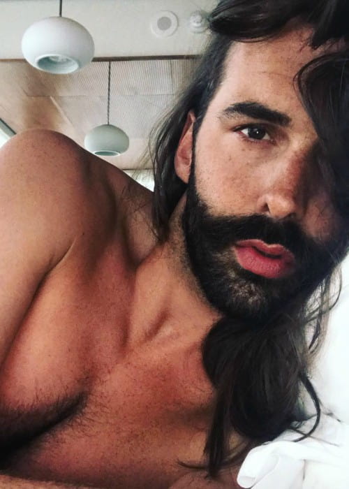 Jonathan Van Ness in a selfie in May 2018