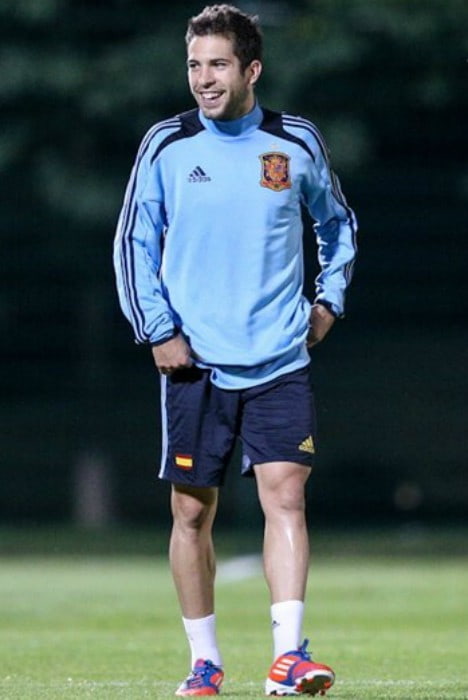 Jordi Alba as seen in July 2012