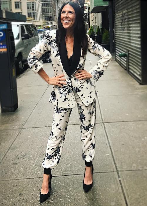 Joslyn Davis at Bazar Tapas Bar and Restaurant in April 2018