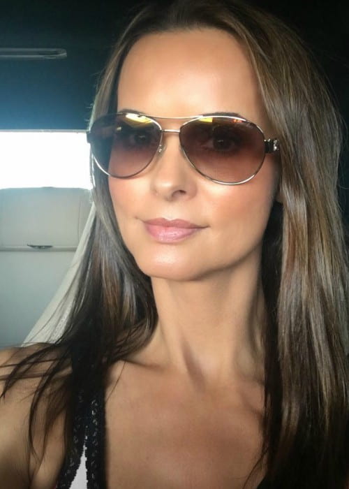 Karen McDougal in an Instagram selfie as seen in August 2017