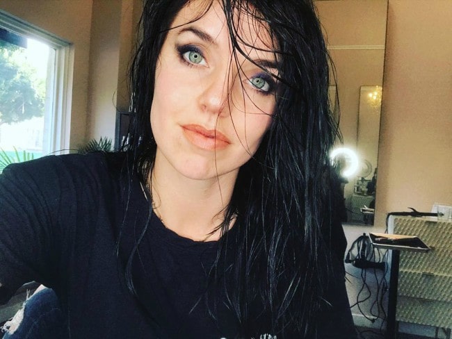 Kelli Garner in a selfie as seen in November 2019