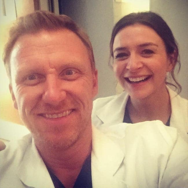 Kevin McKidd with Caterina Scorsone