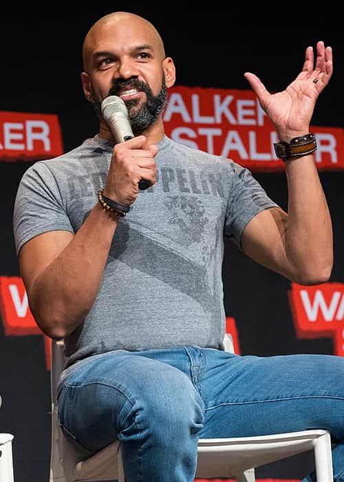 Khary Payton during Walker Stalker Con in March 2018