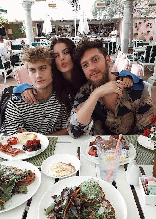 [Left to Right] Neels Visser, Sonia Ben Ammar, and Dan Farber in November 2017