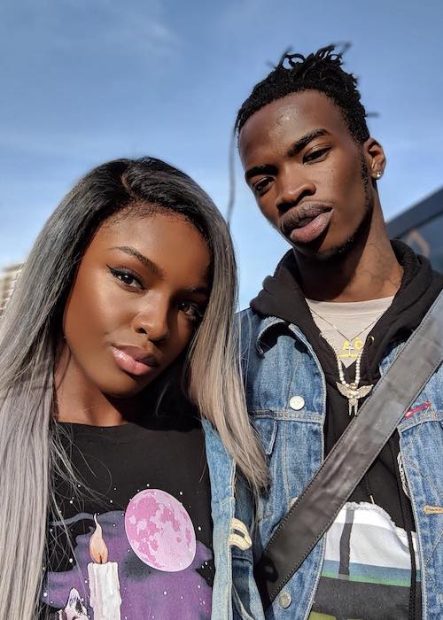 Leomie Anderson and Lancey Foux as seen in April 2018