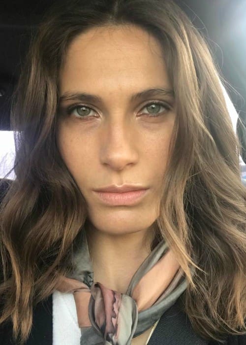Lili Bordán in an Instagram selfie as seen in January 2018