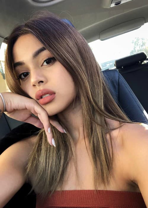 Lily Maymac in a selfie in June 2018