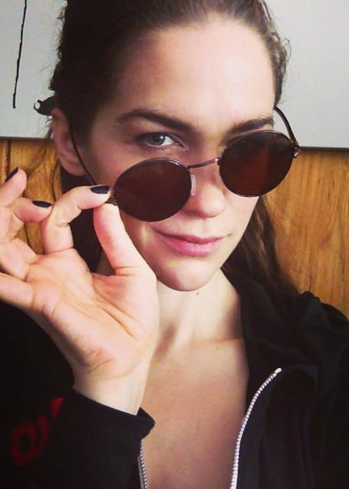 Melanie Scrofano in an Instagram selfie as seen in June 2017