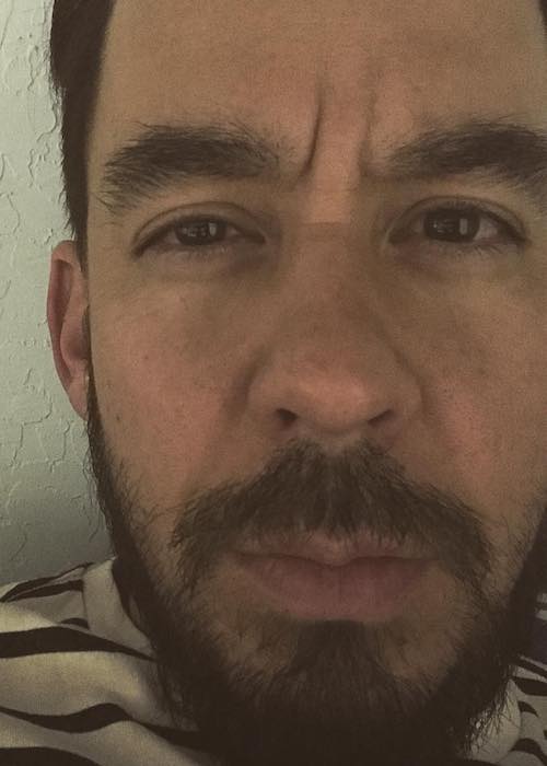 Mike Shinoda in an Instagram selfie in November 2017