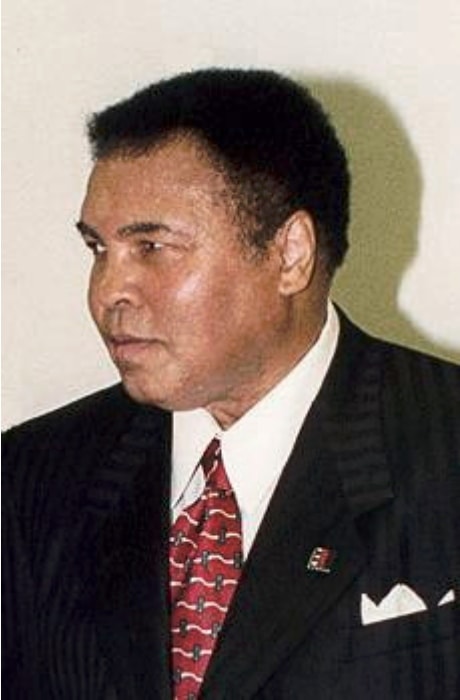 Muhammad ali in an old file photo