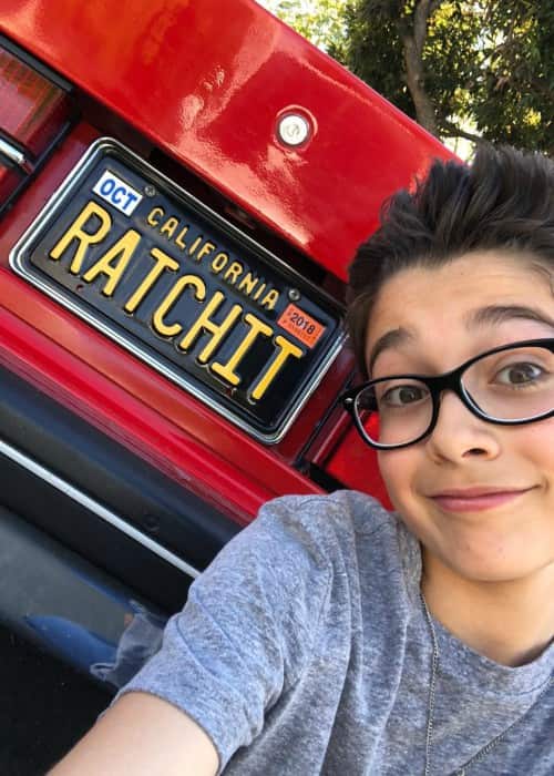 Nicolas Bechtel in an Instagram selfie as seen in May 2018