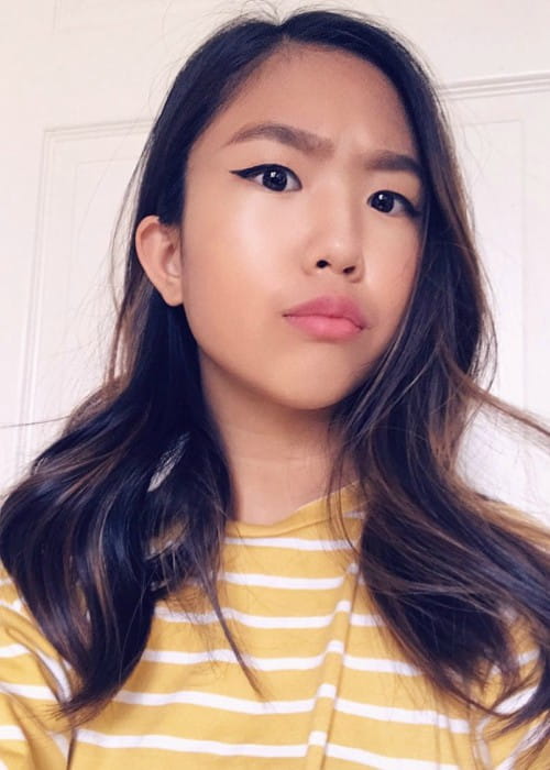 Nina Lu in a selfie in May 2018