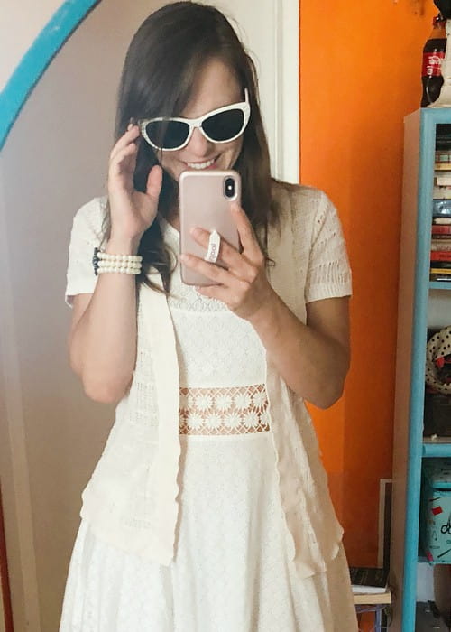 Olga Kay in a selfie in June 2018