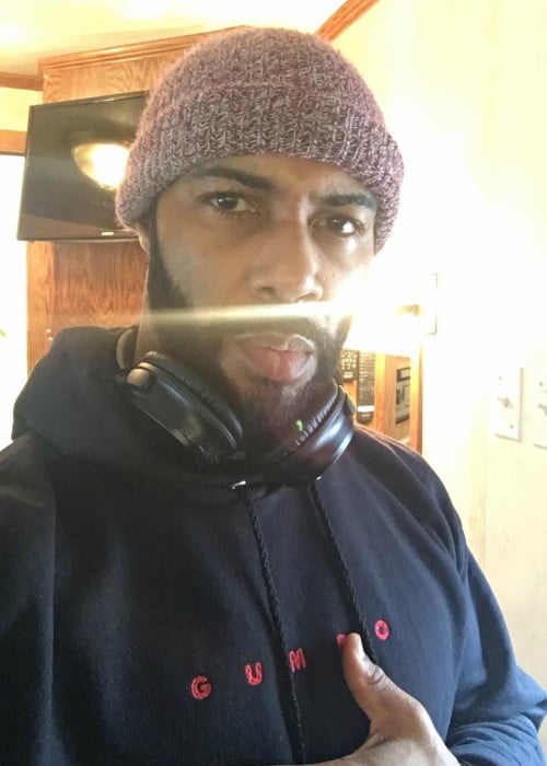 Omari Hardwick in a selfie in March 2018