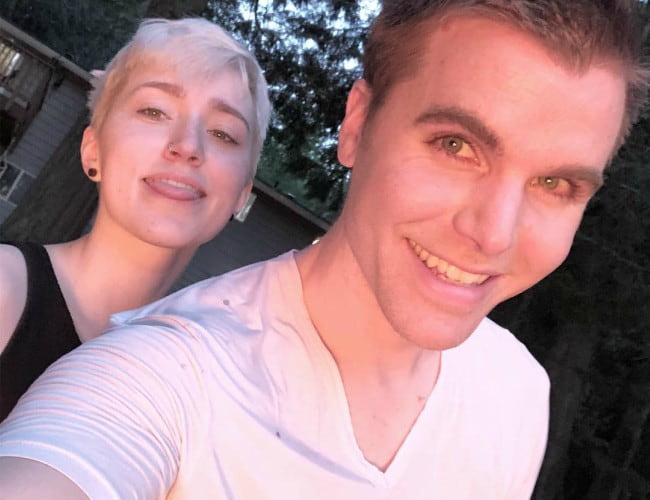 Onision and Lainey as seen in June 2018